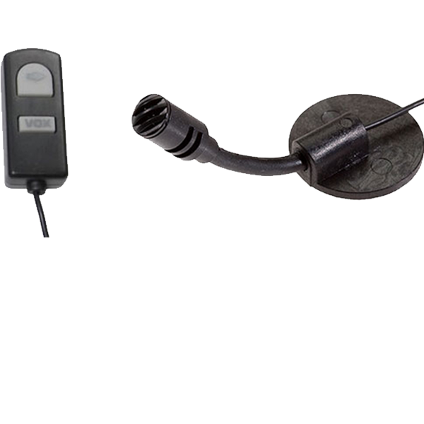 RG Hands-Free Kit providing remote microphone and remote PTT button suitable for use with AIU and Virtual Console interface