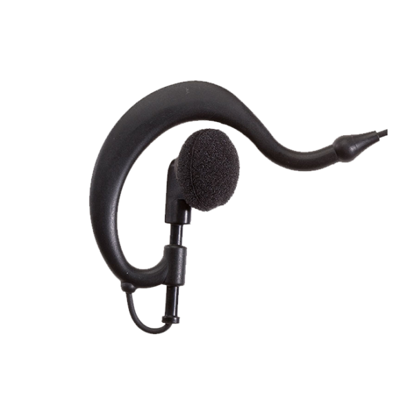 EM2 Ear Hanger (RAC/RSM) lightweight and flexible earpiece fitting around the back of the ear