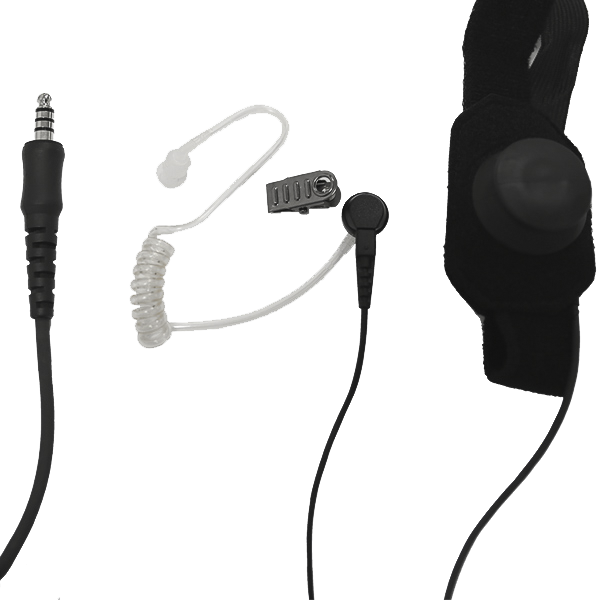 STP8X Throat Mic Headset ideal for use in very noisy environments