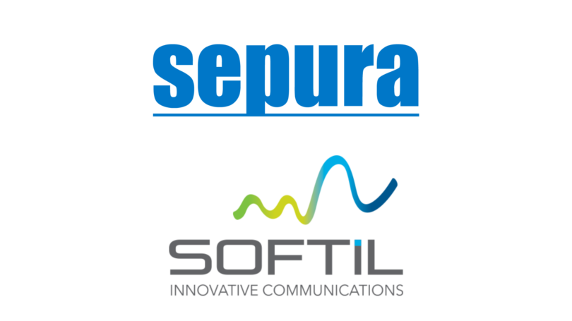 Sepura and Softil logos