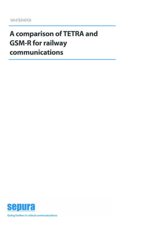 A Comparison Of Tetra And Gsm R For Railway Communications