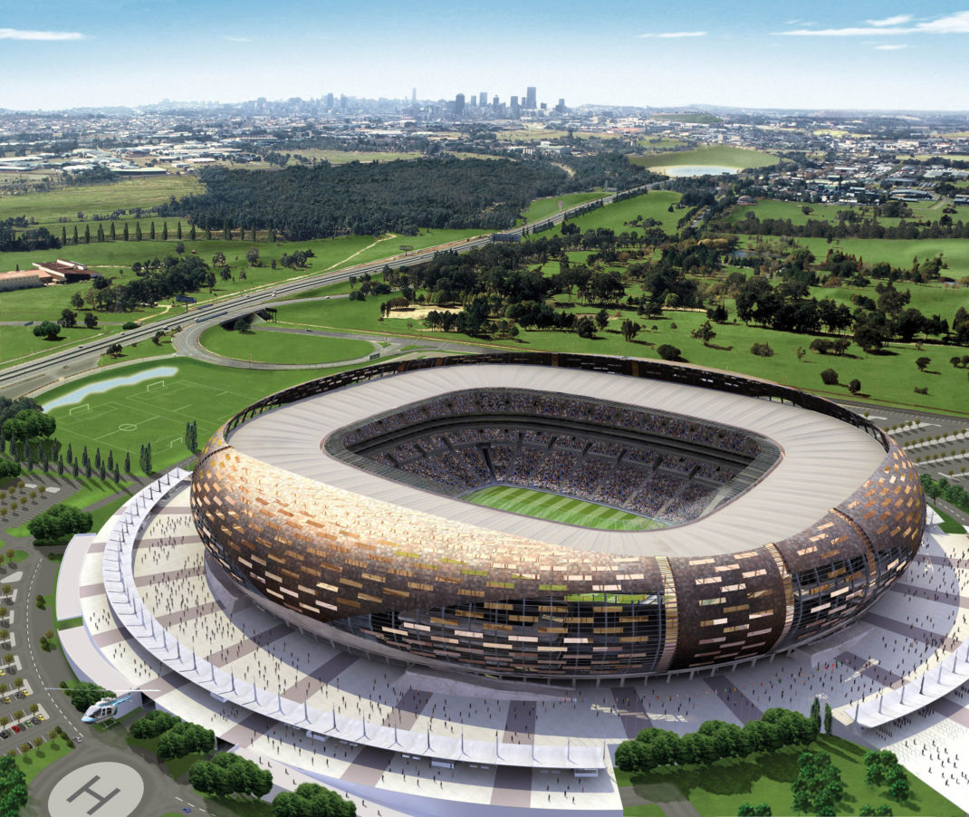 Football Stadium for the 2010 World Cup in South Africa