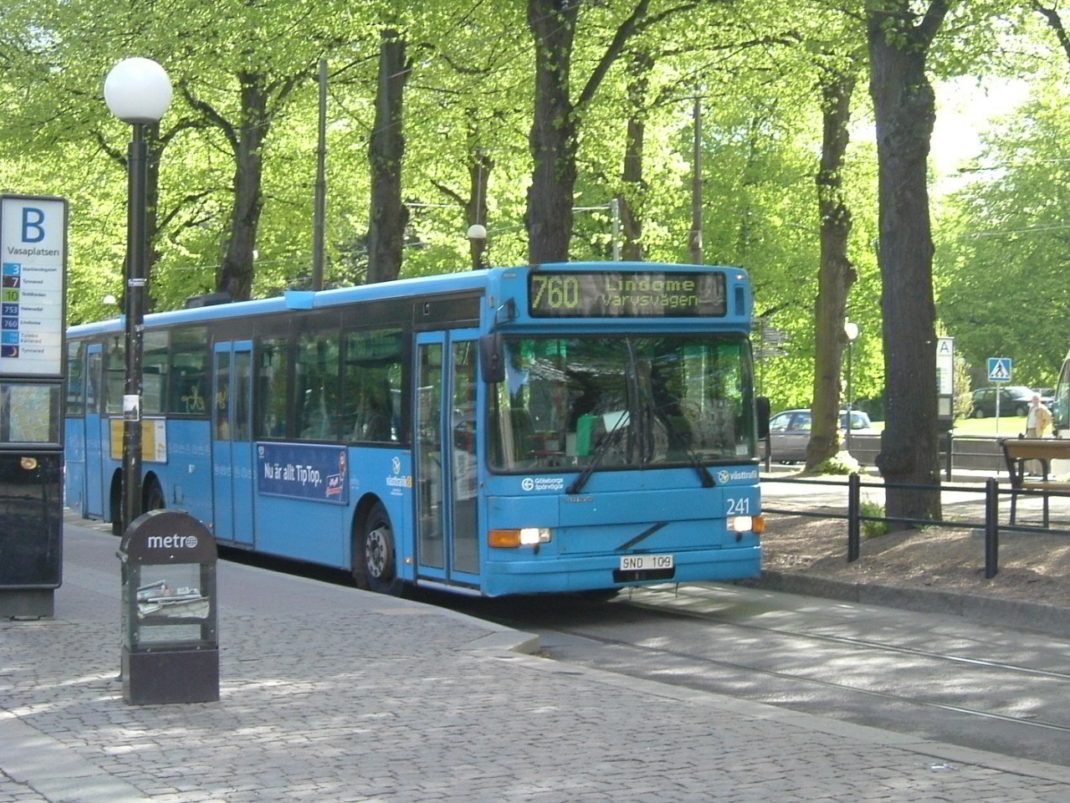 Goteborg city tram and bus network