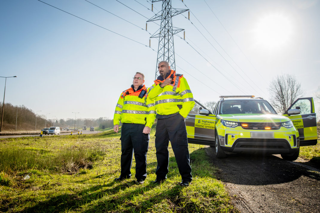 Highways England Traffic Officers on Patrol