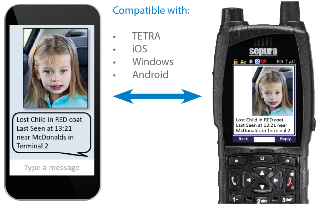 Smart Chat AppSPACE application between smart phone and SC20 radio