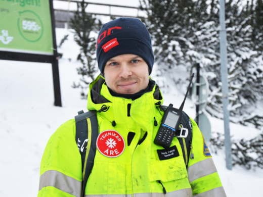 Image: Sepura radios are known for their reliability and endurance, even in harsh conditions such as at the Åre Ski Resort in Sweden.