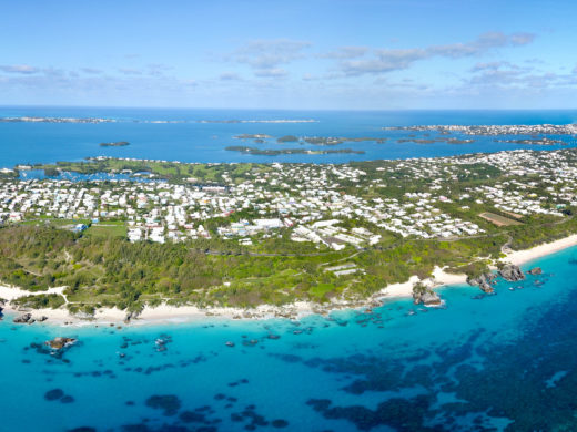 Bermuda is over 20 square miles, with a permanent population of over 70,000 residents.