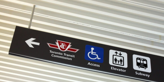 Toronto Transit Commission Sign 2