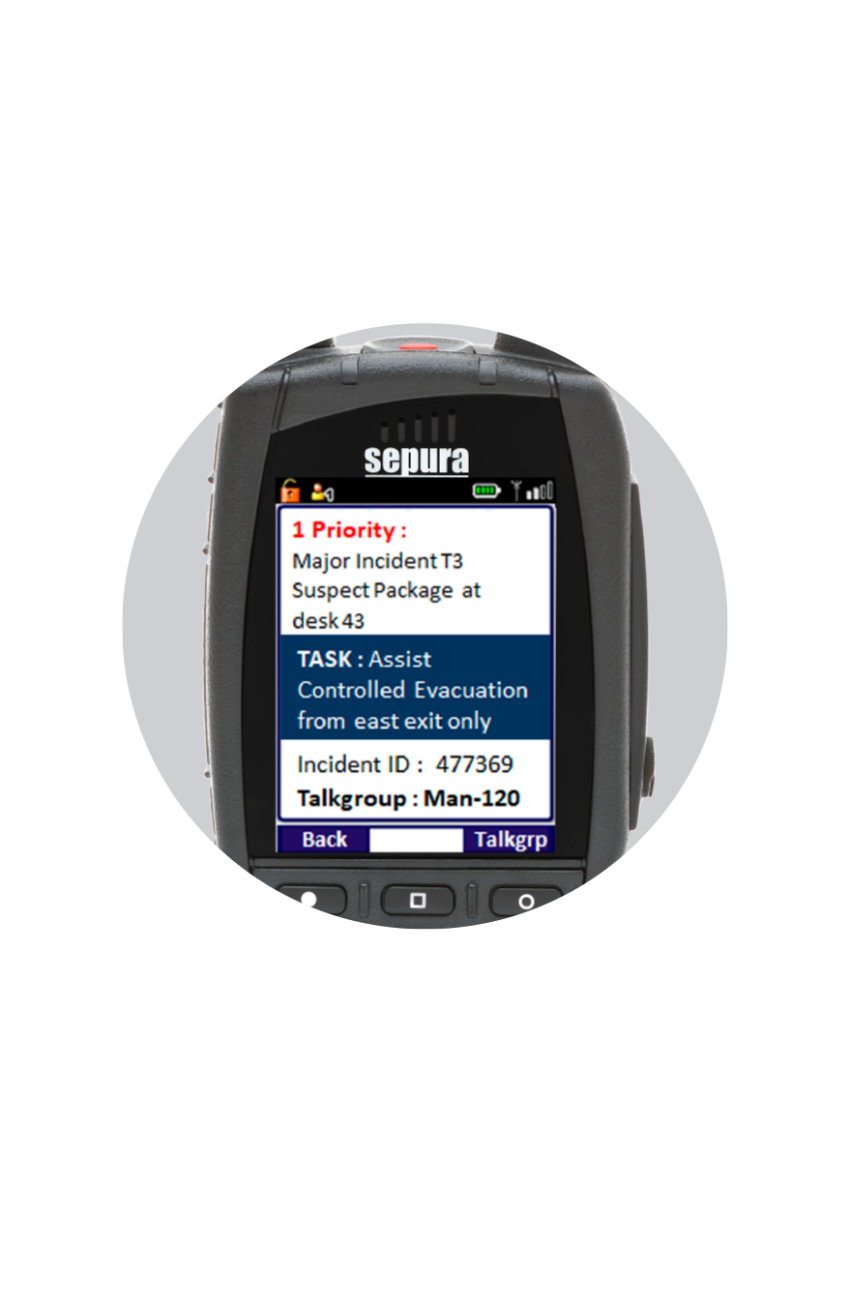 Smart SDS Alerter Screen
