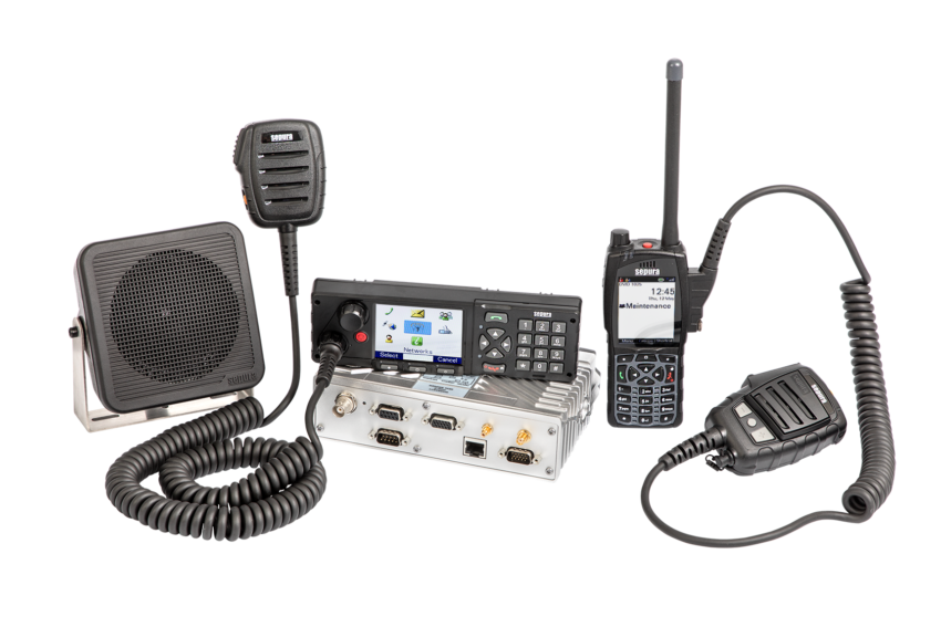 Collection of the VHF TETRA terminals available, including the SC20, RSM and SCG22